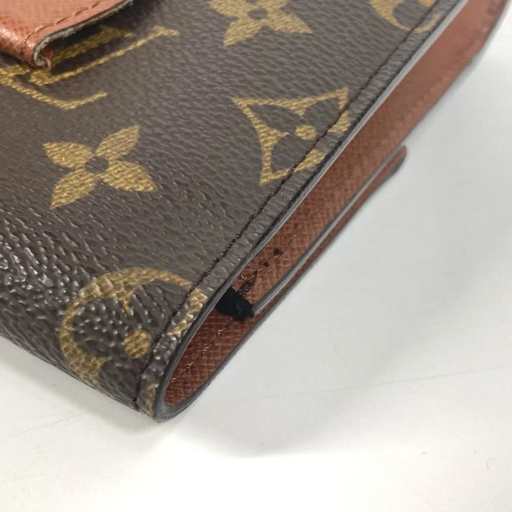 LOUIS VUITTON Brown Monogram Canvas Hobo Bag